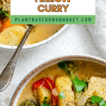 pin for Delicious Yellow Tofu Curry