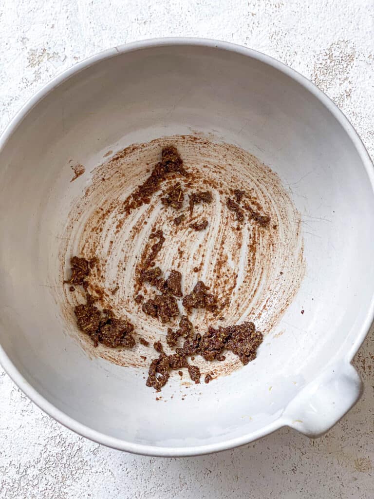 process s،t post mixing ingredients in bowl