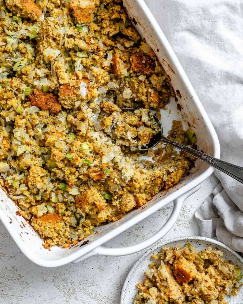 Easy Cornbread Stuffing Plant Based On A Budget   Vegan Cornbread Stuffing Plant Based On A Budget 16 819x1024 