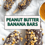 pin for Peanut Butter and Chocolate Covered Bananas