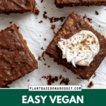 pin for Vegan Gingerbread Cake