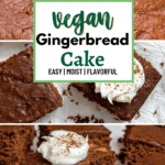 pin for Vegan Gingerbread Cake