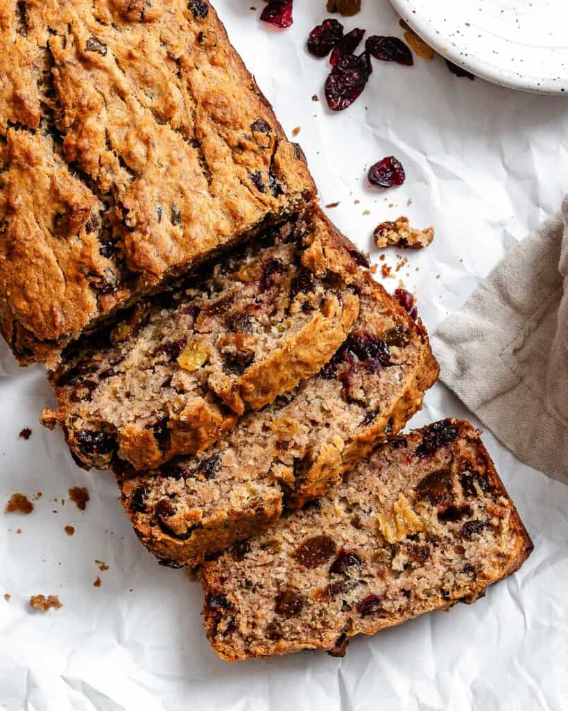 Vegan Fruit Cake [Fruit Loaf] - Plant-Based on a Budget