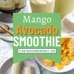 pin for Mango Avocado Smoothie