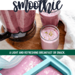 pin for Easy Raspberry Smoothie