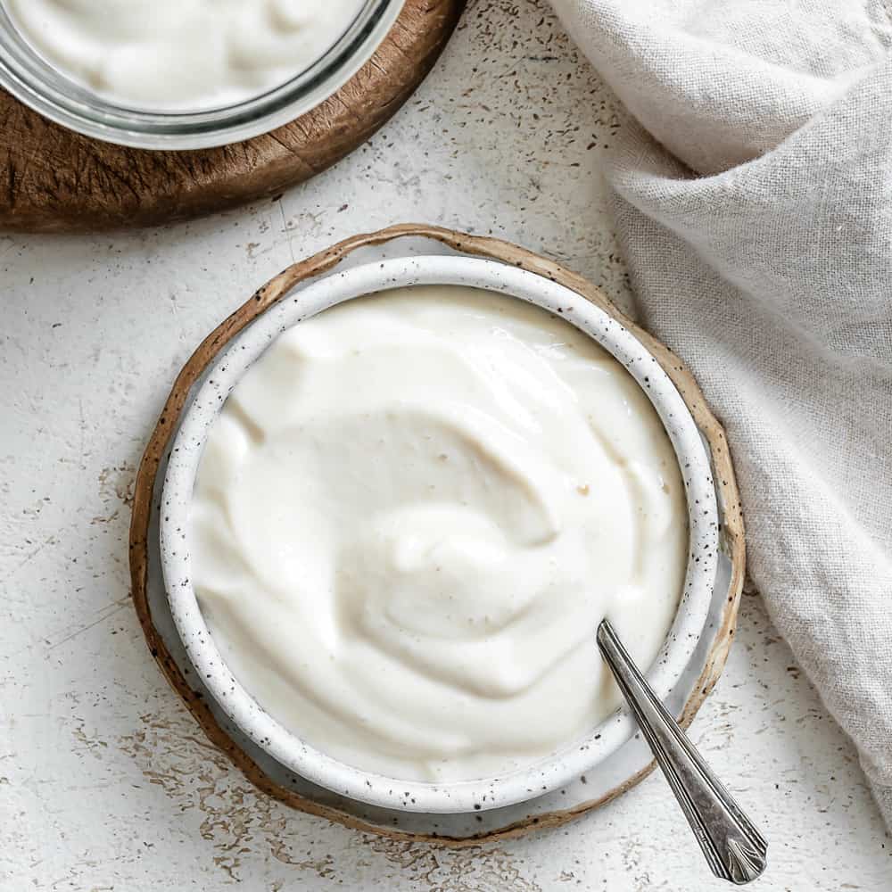 Healthy Vegan Mayonnaise [Oil-Free] - Plant-Based on a Budget