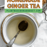 pin for ginger tea