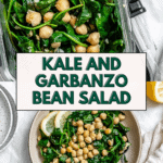 pin for Kale Garbanzo Bean Salad