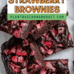 pin for Strawberry Brownies