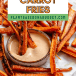 pin for Carrot Fries