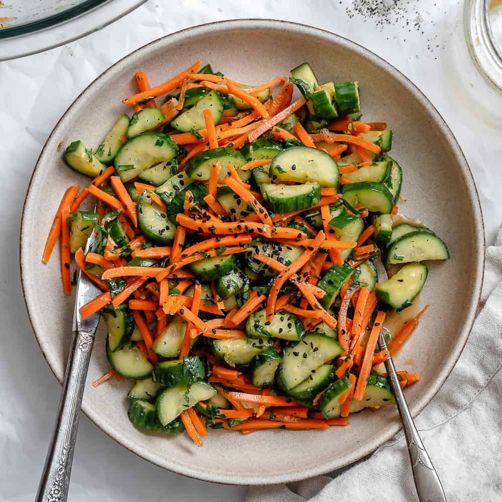 Carrot Cucumber Salad