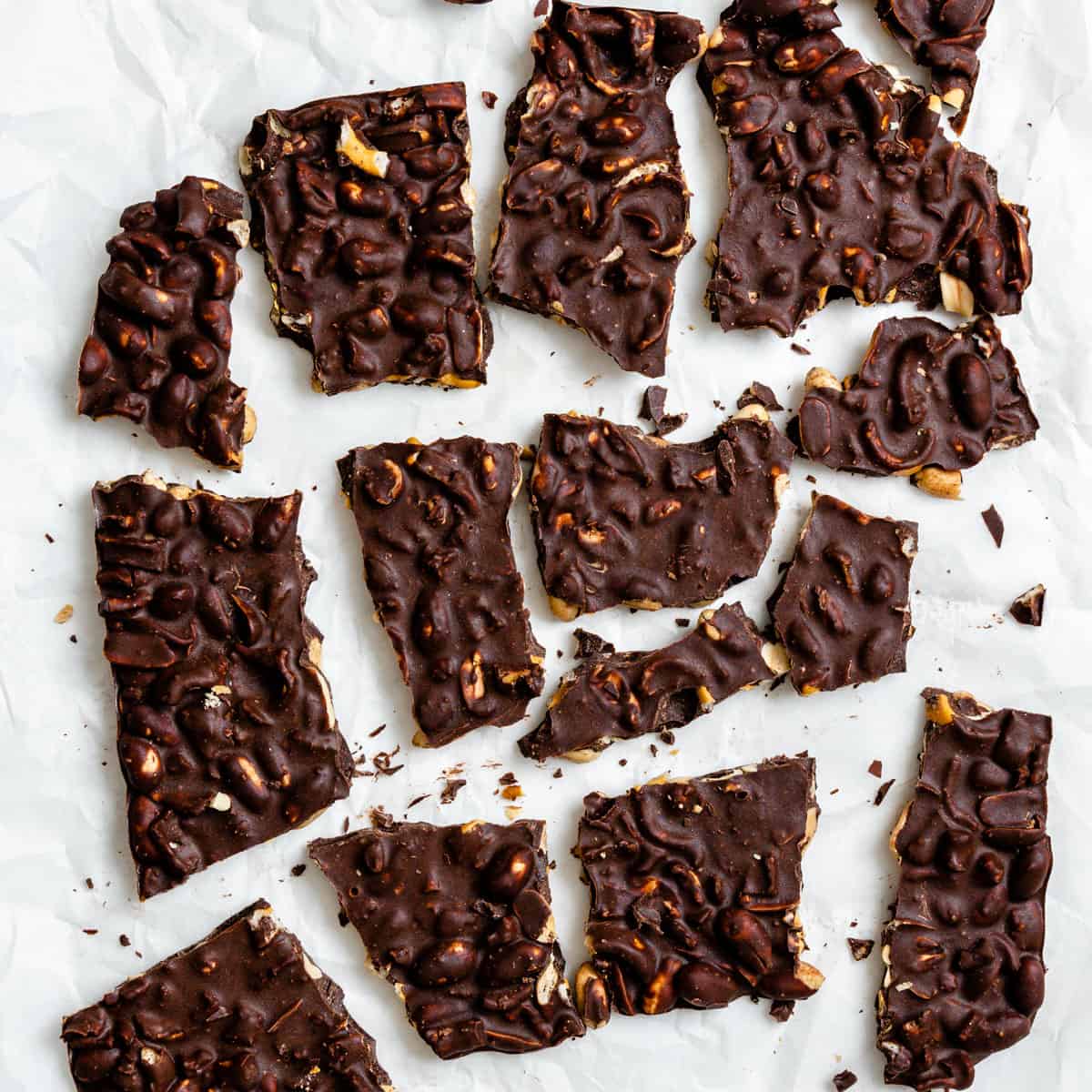 Chocolate Peanut Butter Pretzel Bark.