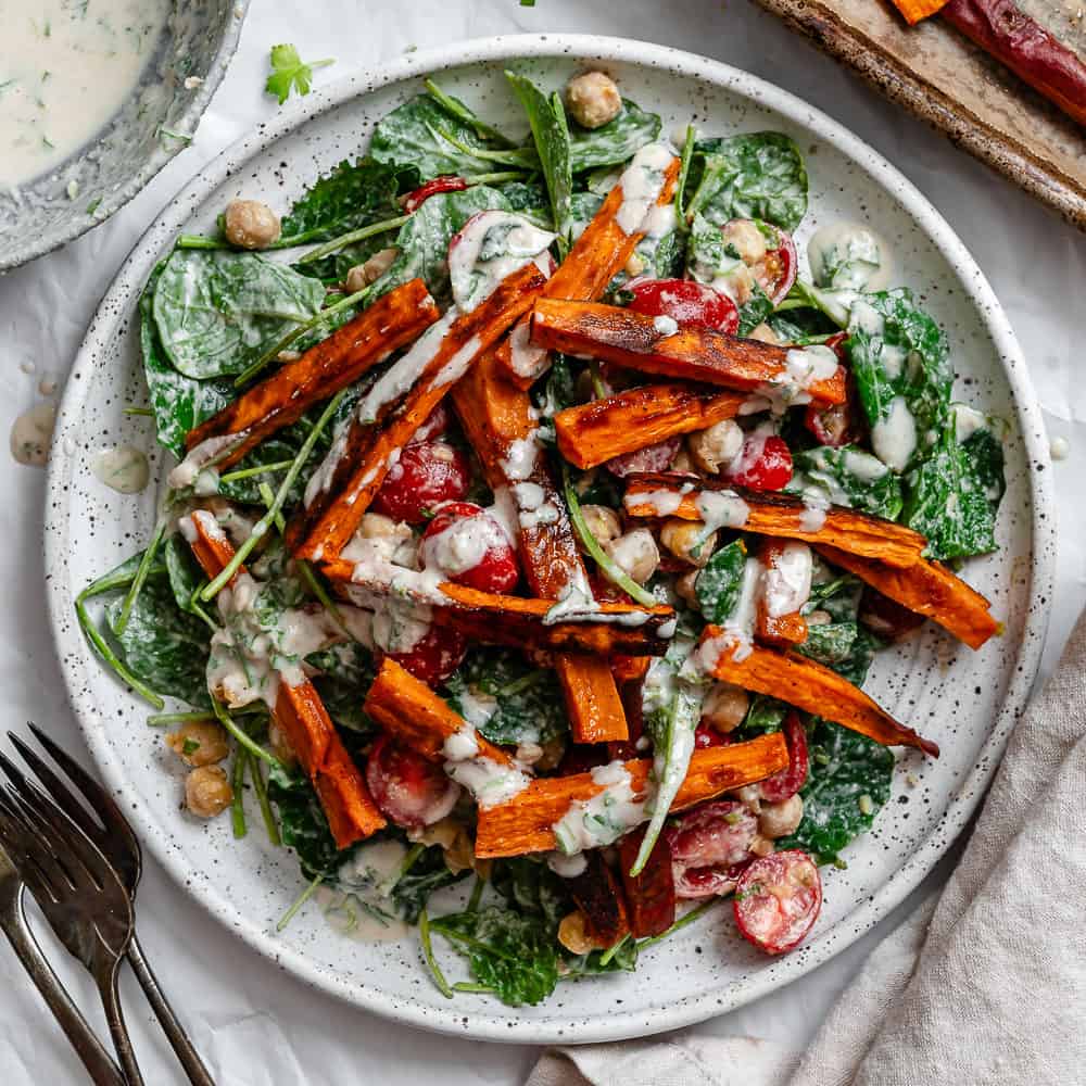Sweet Potato and Kale Salad