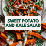 pin for Sweet Potato and Kale Salad