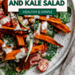 pin for Sweet Potato and Kale Salad