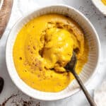 completed Easy Pumpkin Pudding in a bowl