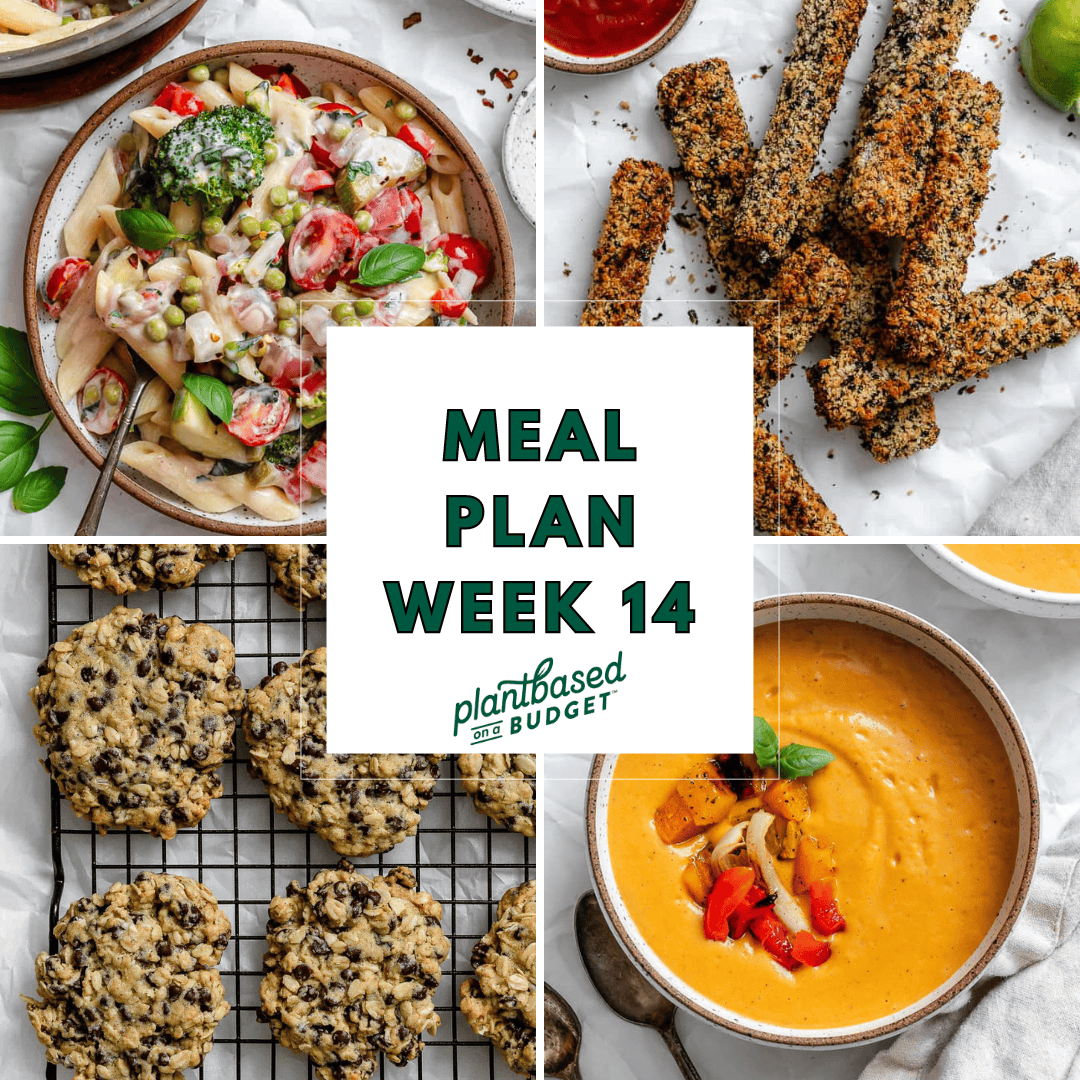 graphic for Week 14 Meal Plan