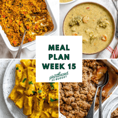 graphic for Week 15 Meal Plan