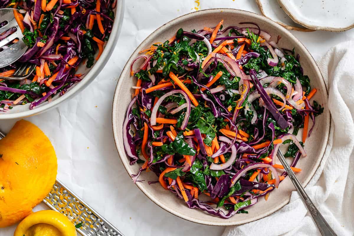 Crunchy Kale Slaw