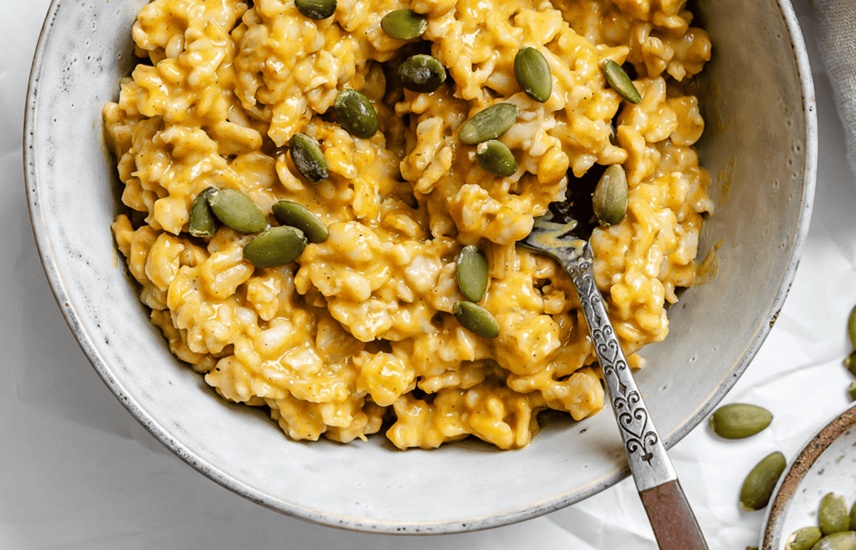 Easy Pumpkin Oatmeal