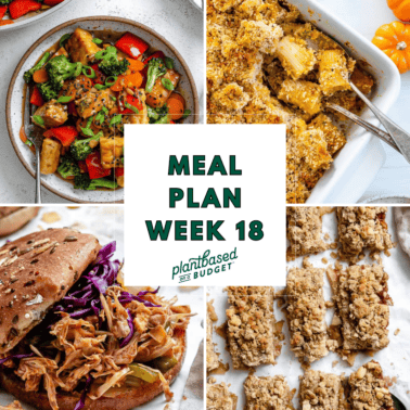 graphic for Week 18 Meal Plan