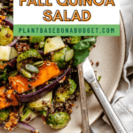 pin for Fall Quinoa Salad