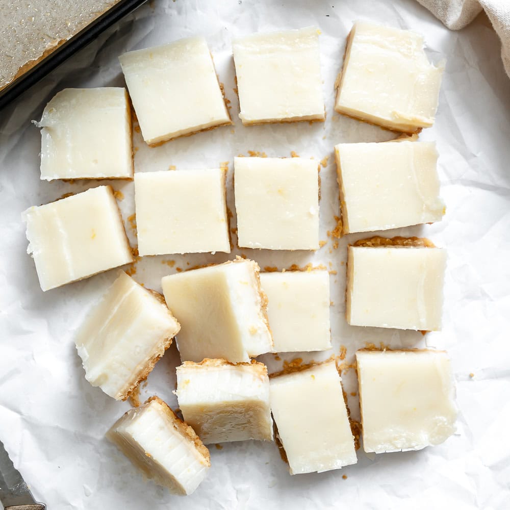 Easy Vegan Lemon Bars