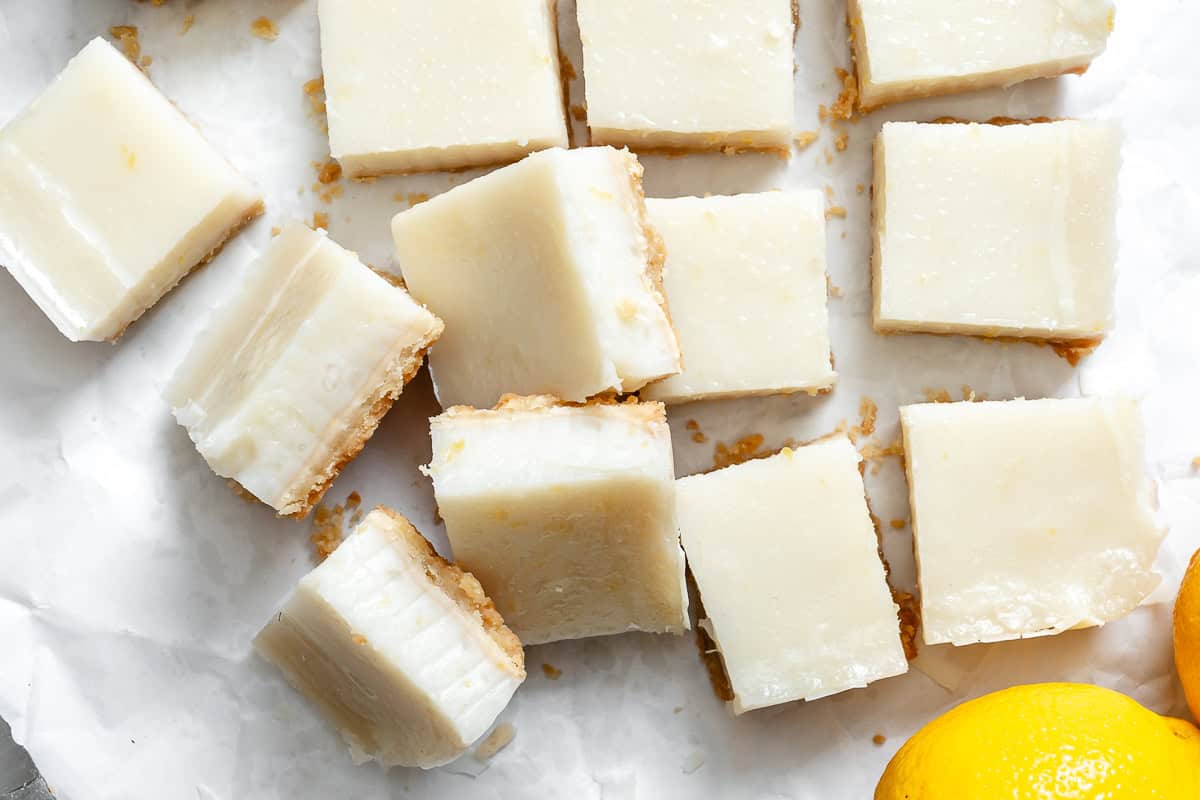 Easy Vegan Lemon Bars