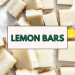 pin for Easy Vegan Lemon Bars