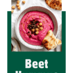 pin for Easy Beet Hummus