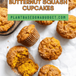 pin for Butternut Squash Cupcakes