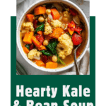 pin for Kale Vegetable Bean Soup