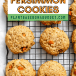 pin for Easy Persimmon Cookies