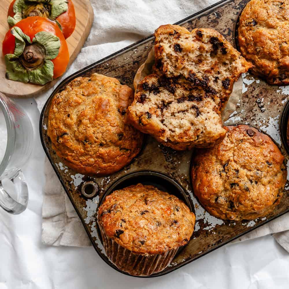 Easy Persimmon Muffins