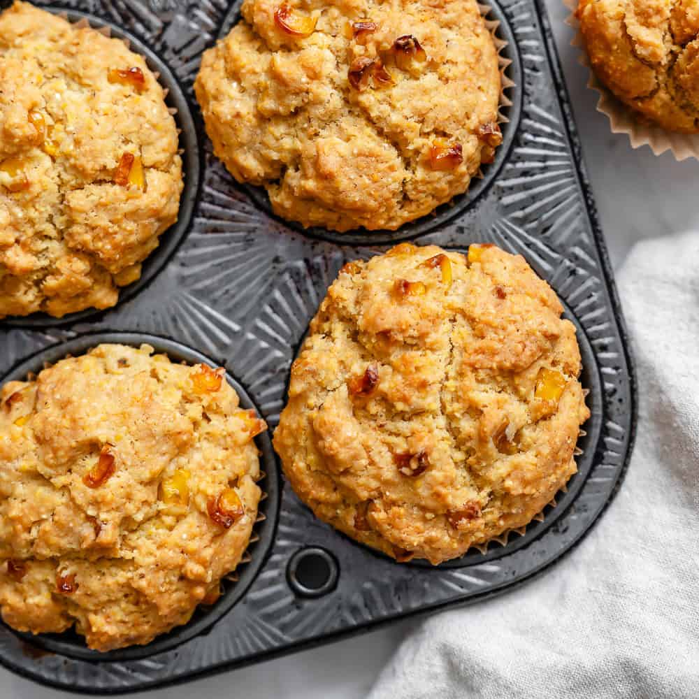 Vegan Cornbread Muffins
