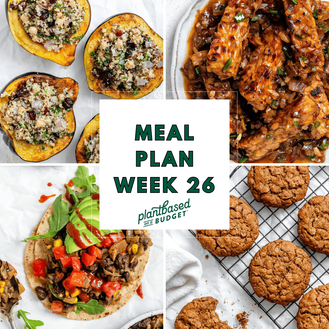 Week 26 Meal Plan