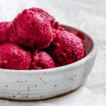 completed 5-Minute Berry Tofu Ice Cream in a bowl