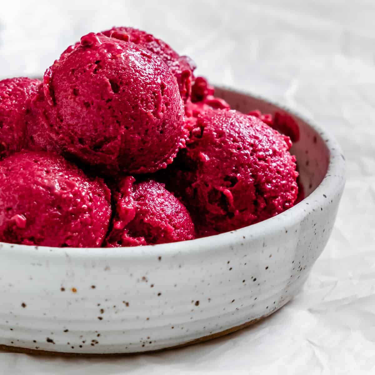 5-Minute Berry Tofu Ice Cream