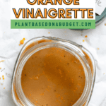 pin for Easy Orange Vinaigrette