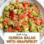 pin for Avocado Quinoa Salad [With Grapefruit]