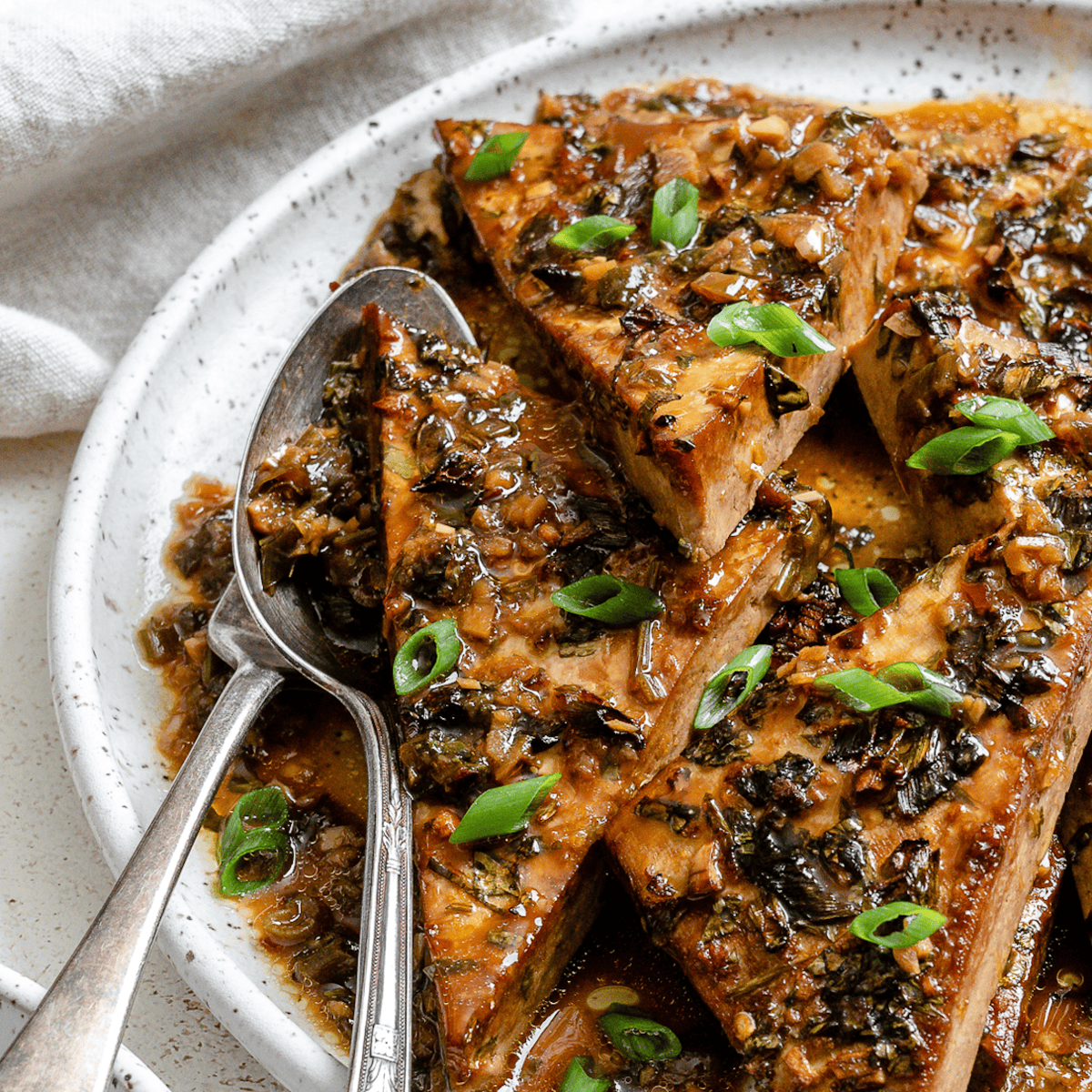 Orange Ginger Tofu (Marinated to Perfection!)