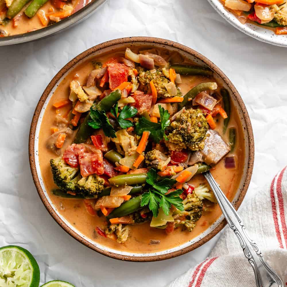 Vegan Thai Red Curry (30 Min Meal)