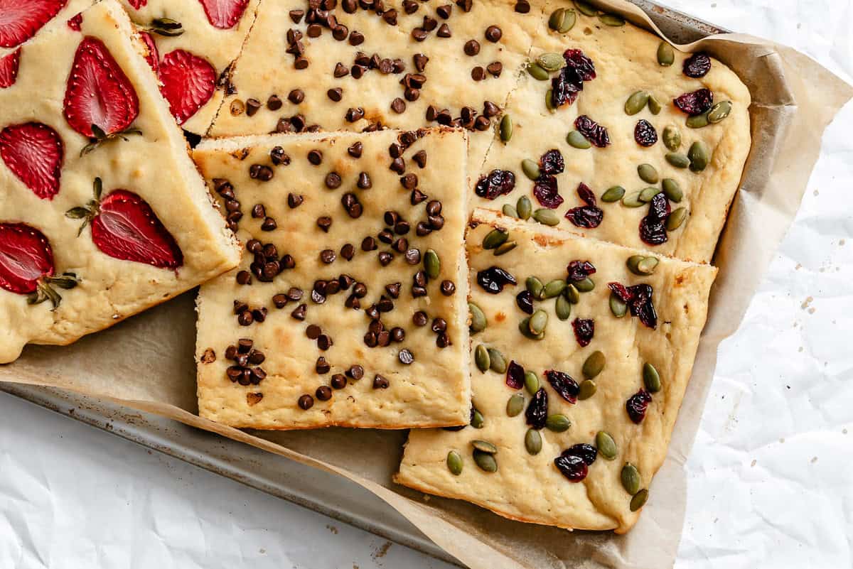 Vegan Sheet Pan Pancakes