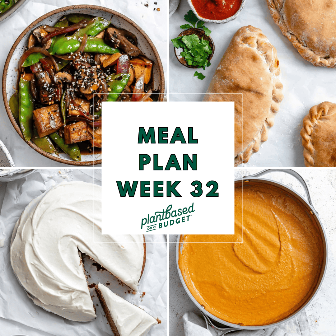 Week 32 Meal Plan