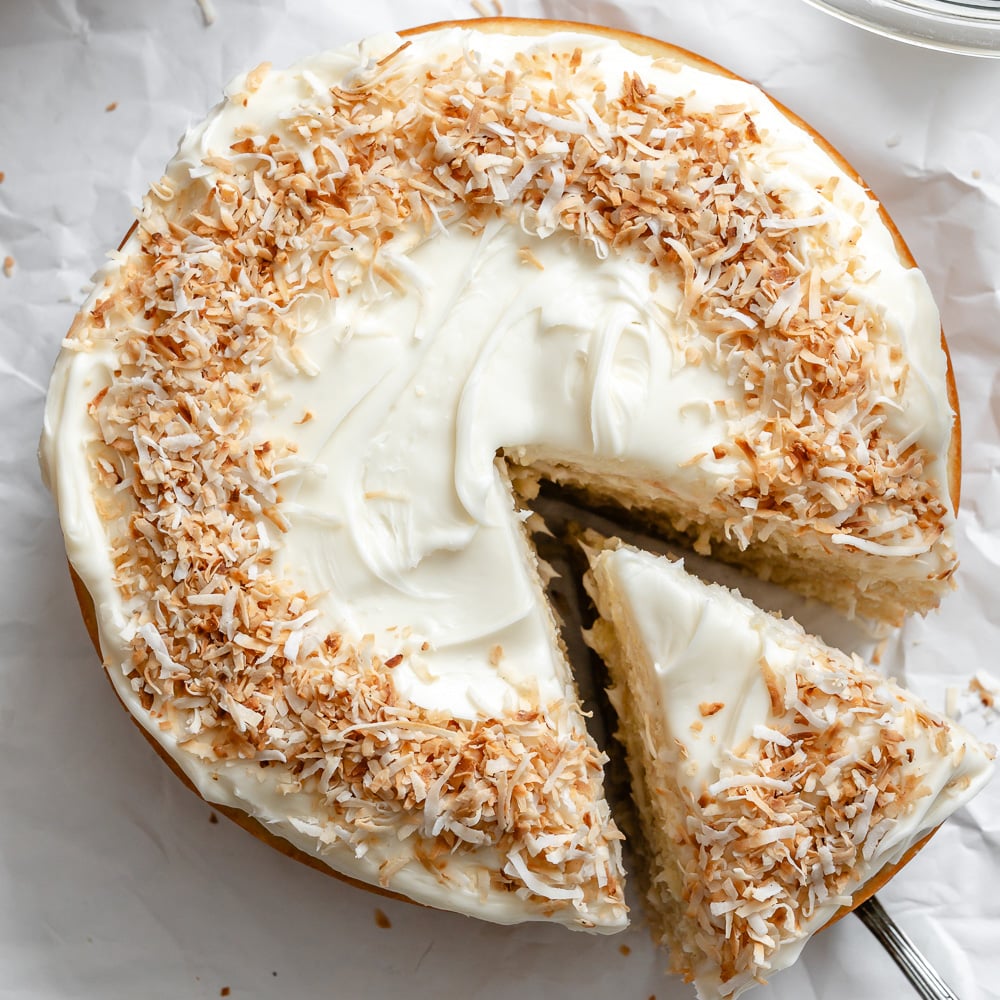 Vegan Coconut Cake