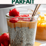 Pin for Peanut Butter Chia Pudding [With Berry Compote].