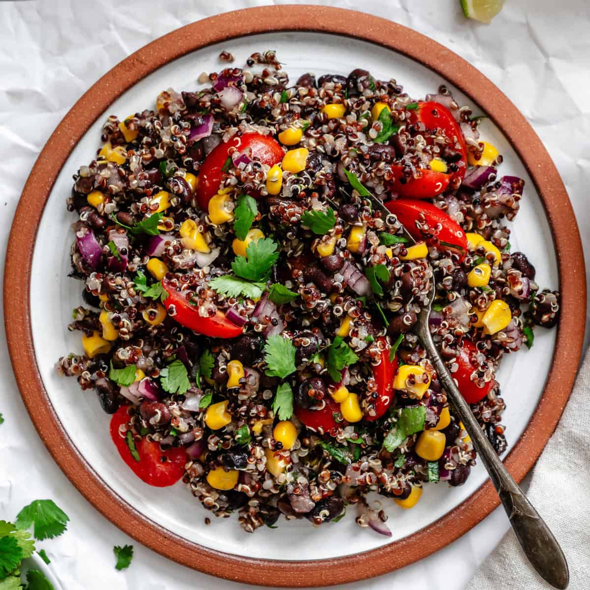 Black Bean Quinoa Corn Salad Black Bean Quinoa Corn Salad