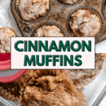 pin for Easy Cinnamon Muffins