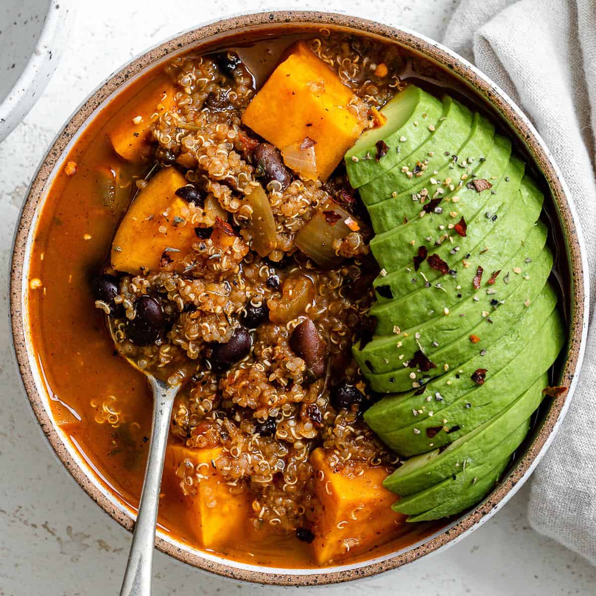 Sweet Potato Quinoa Chili