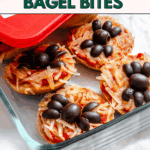 Pin for Mini Spider Pizza [Bagel Bites].